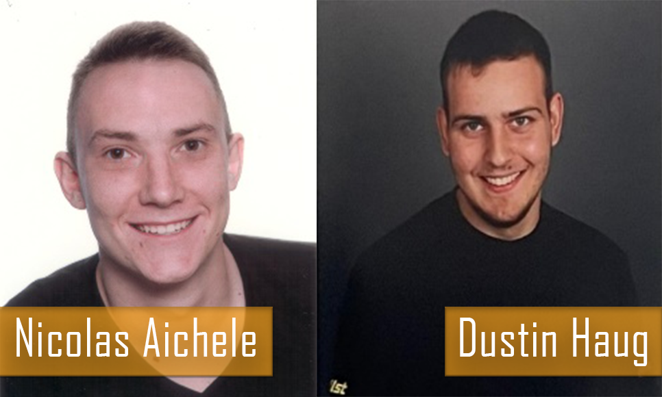 Nicolas Aichele und Dustin Haug